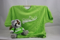 Raccoon Toy + Green Tee combo